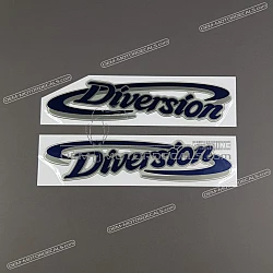 Set di emblemi per carenatura laterale YAMAHA