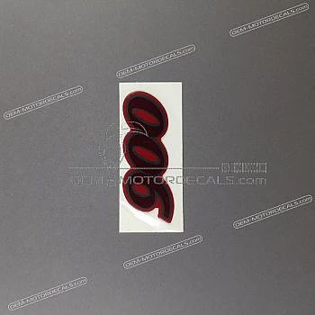 Side cowling decal