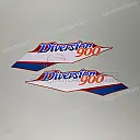 Side cowling decals, set