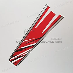 Front fender decal