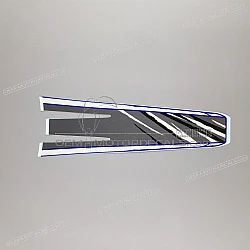 Pegatina para guardabarros delantero