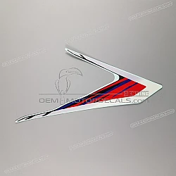 Frame cowling decal, left side