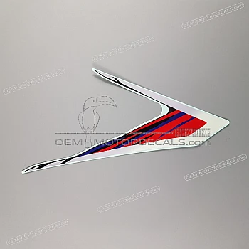 Frame cowling decal, left side