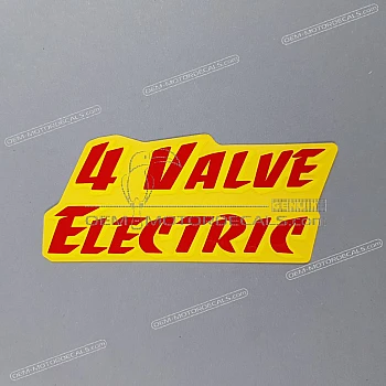 Side cowling decal, right side