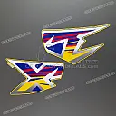 Yamaha Tank stickerset brandstoftank graphic