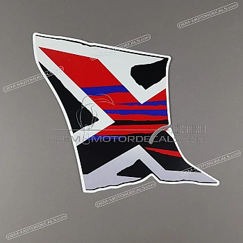 Side cowling decal, left side
