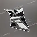 Linker kuipdeel XT600E sticker, linkerkant