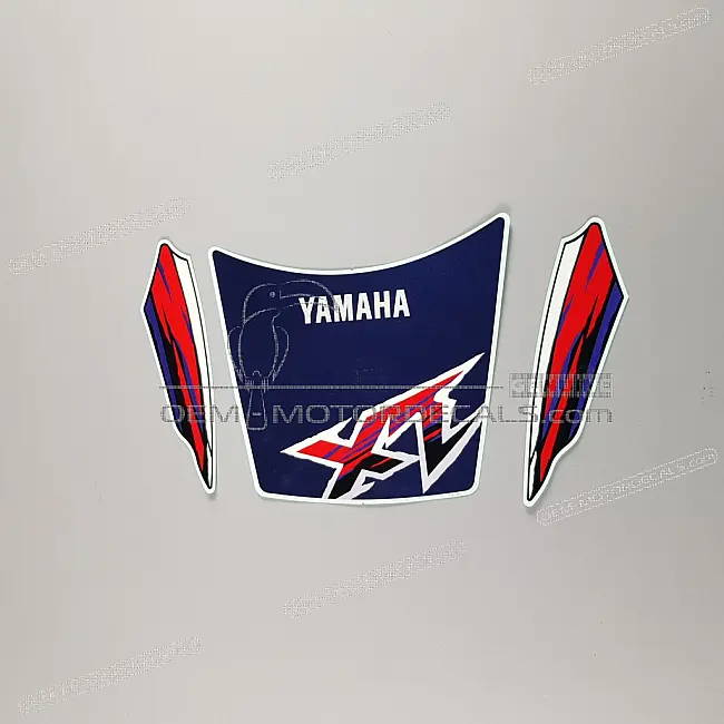 Yamaha XT600E Front Cowling Graphic Set OEM 4PT283900000 Genuine Factory Original Vinyl Decal