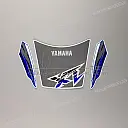 Set di adesivi per carenatura anteriore Yamaha XT600E