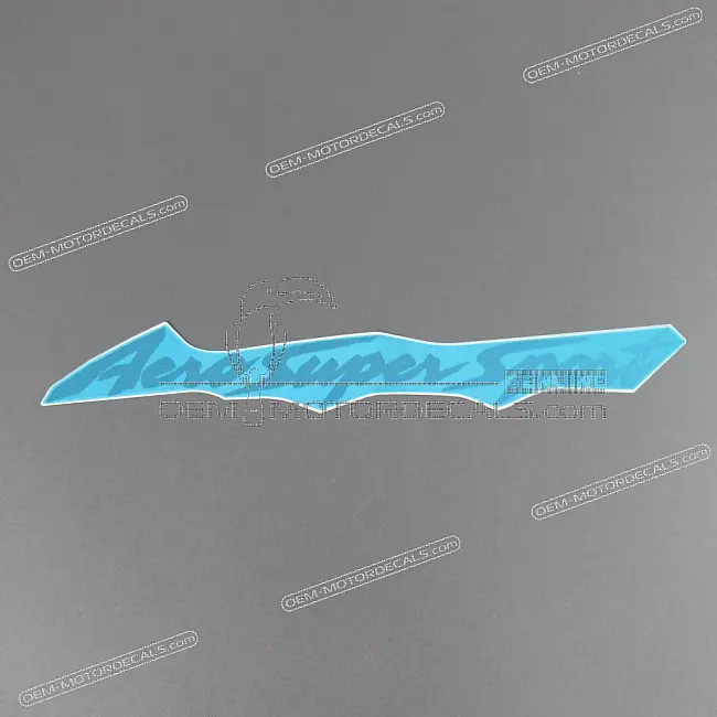 Emblema Gráfico Adhesivo para Tapa Lateral Yamaha YZF1000R THUNDERACE OEM Número de Pieza 4SV217813000