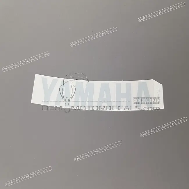 Yamaha YZF-R6 Emblema YAMAHA para depósito de combustible OEM 4TV2153A4000