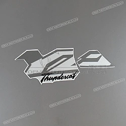 Juego de pegatinas para panel lateral , lado izquierdo