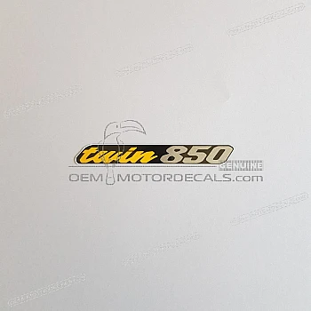 Side cowling decal
