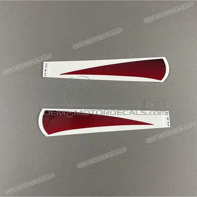Yamaha TDM850 Lower Fairing Graphic Set OEM 4TX242402000