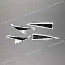 Tanksticker set TDM 850 YAMAHA