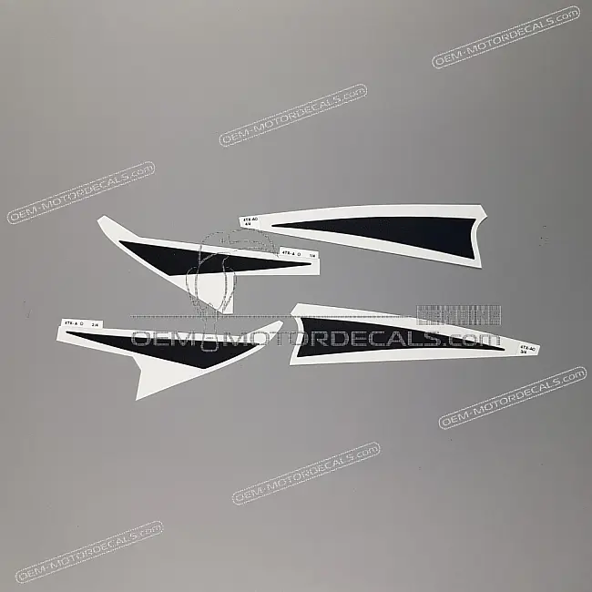 Yamaha TDM850 Kraftstofftank Aufklebersatz OEM 4TX24240A000