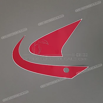 Zijpaneel stickers set, rechterkant