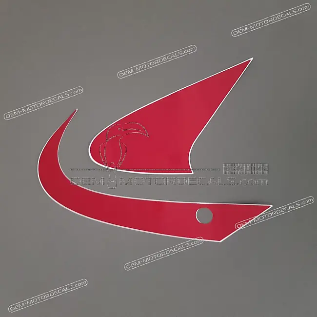 Yamaha TDM850 Lower Cover Graphic Set Right Side OEM 4TX283031000