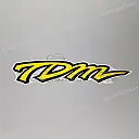 TDM850 embleem, linkerkant