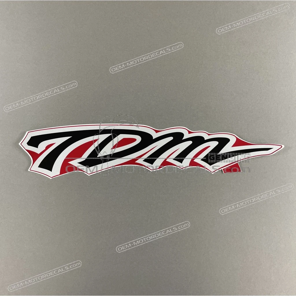 Yamaha TDM850 Left Fairing TDM Emblem Left Side OEM 4TX-28328-20-00