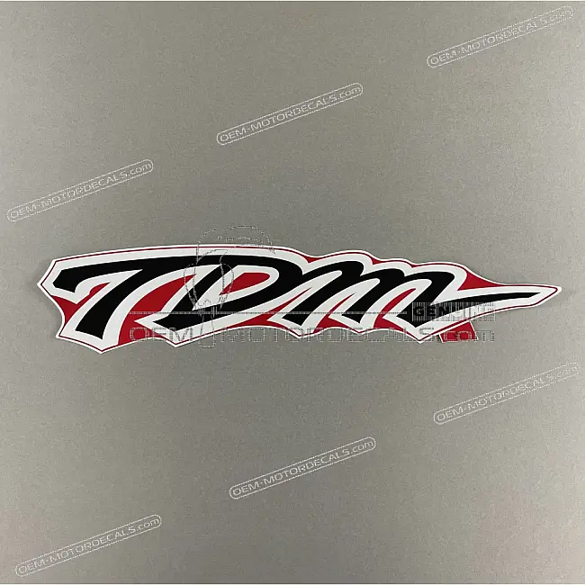 Yamaha TDM850 Linke Verkleidung TDM Emblem Linke Seite OEM 4TX-28328-20-00