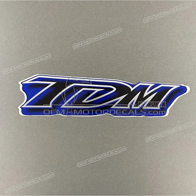Yamaha TDM850 Seitenverkleidungs-Emblem linke Seite OEM 4TX283284000