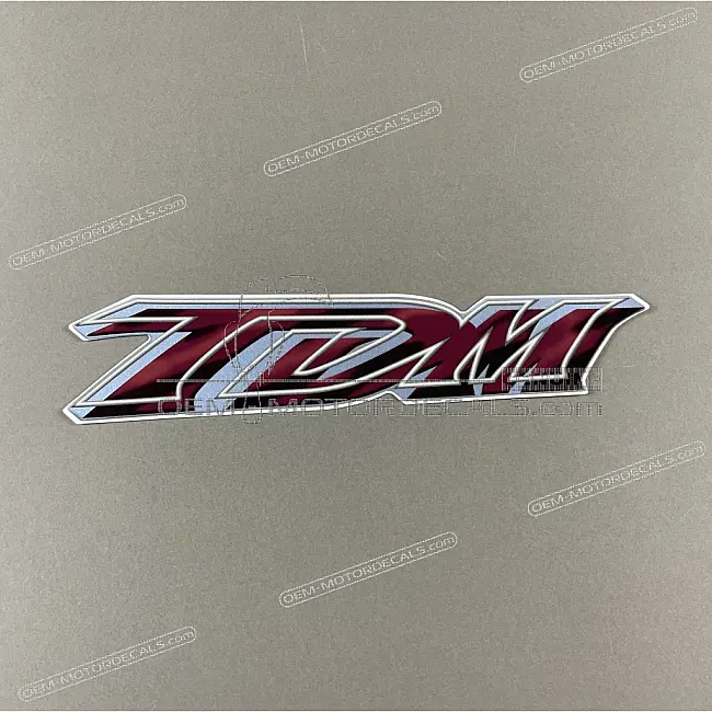 Yamaha TDM850 Seitenverkleidungs-Emblem linke Seite OEM 4TX28328B000