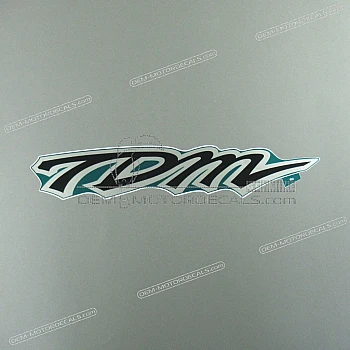 Side cowling decal, right side