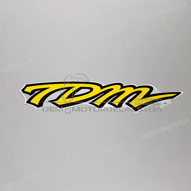 Yamaha TDM850 Rechter Zijkuipdeel Embleem Rechts OEM 4TX-28338-10-00