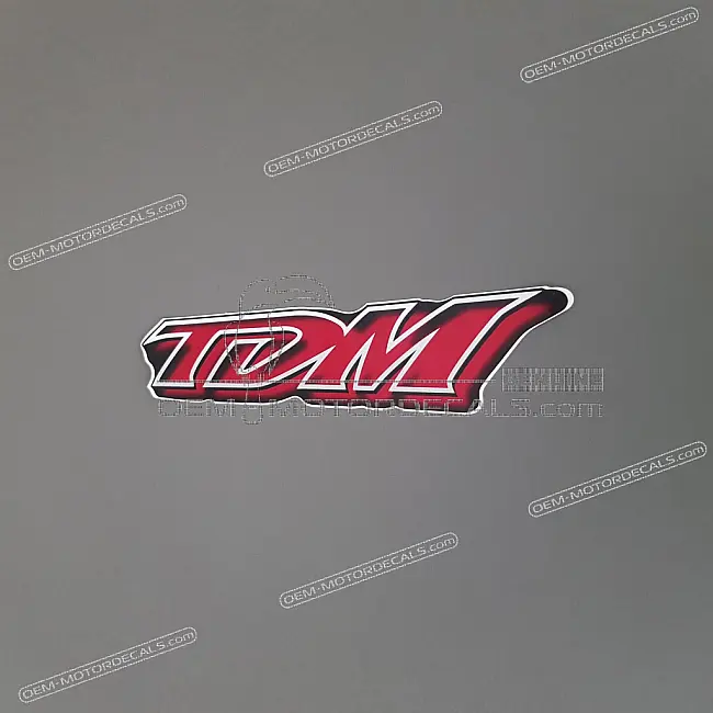 Yamaha TDM850 Right Side Cowling Emblem Right Side OEM 4TX283385000