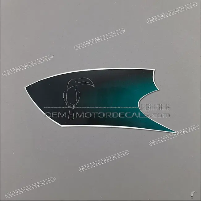 Yamaha TDM850 Left Fairing Graphic Left Side OEM 4TX283910100