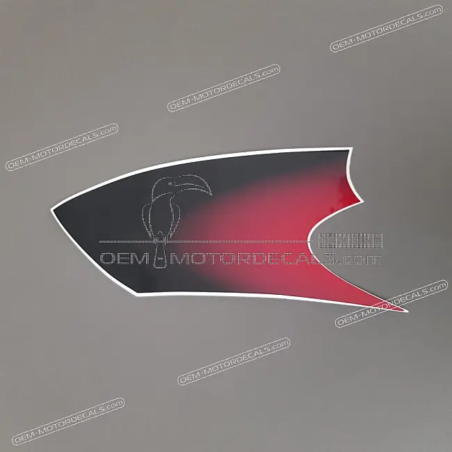 Yamaha TDM850 Linke Verkleidung Aufkleber Linke Seite OEM 4TX283912000