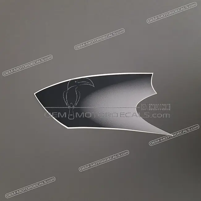 Yamaha TDM850 Naklejka na owiewkę lewą Lewa Strona OEM 4TX283913000 do renowacji fabrycznego poszycia