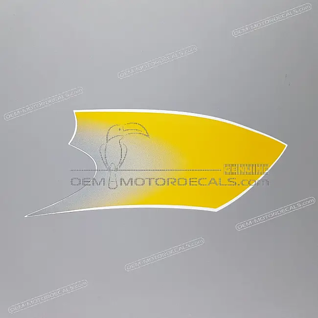 Yamaha TDM850 Right Fairing Graphic Right Side OEM 4TX-28392-11-00 Vinyl Decal