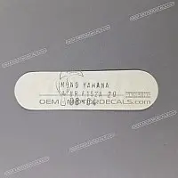 YAMAHA Kanzel / Oberteil Verkleidung Aufkleber 4UP-F152A-20-00