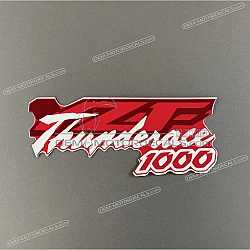 Side cowling decal, left side