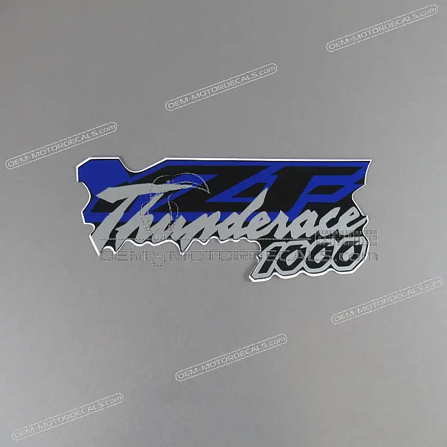Yamaha YZF1000R THUNDERACE Linke Seitenverkleidungsaufkleber Links Original 4VD283912000