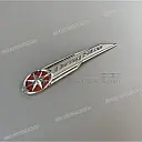 Embleem, linkerkant