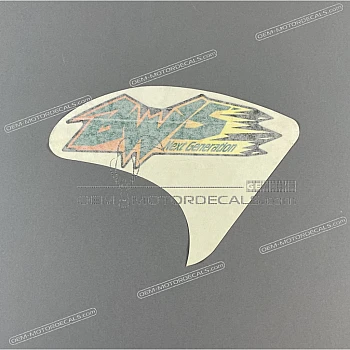 Side cowling decal
