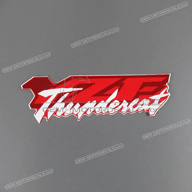 Yamaha YZF600R Thundercat Left Side Cowling YZF THUNDERCAT Graphic Left Side OEM 4WD283910000