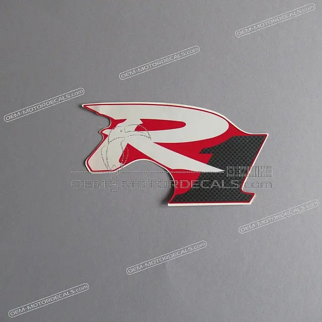 Yamaha YZF-R1 Heckverkleidung R1 Emblem OEM 4XV217813000