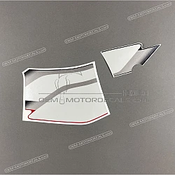 Side cowling decals set, left side