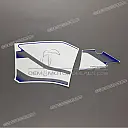 Onderkuip YAMAHA sticker, rechterzijde