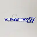 Zijkuip DELTABOX II embleem, linkerkant