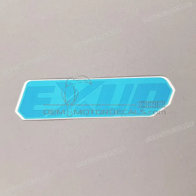 Yamaha YZF-R1 Side Cowling EXUP Emblem OEM 4XV-28338-10-00