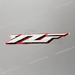 Side cowling decal