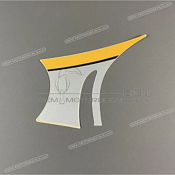 Belly pan decals set, right side