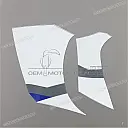 Zijpaneel stickers set, linkerkant