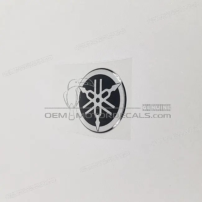 Yamaha YZF-R125 Front Cowling Tuning Fork Emblem OEM 5B2F413B0000