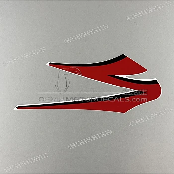 Belly pan decal, left side